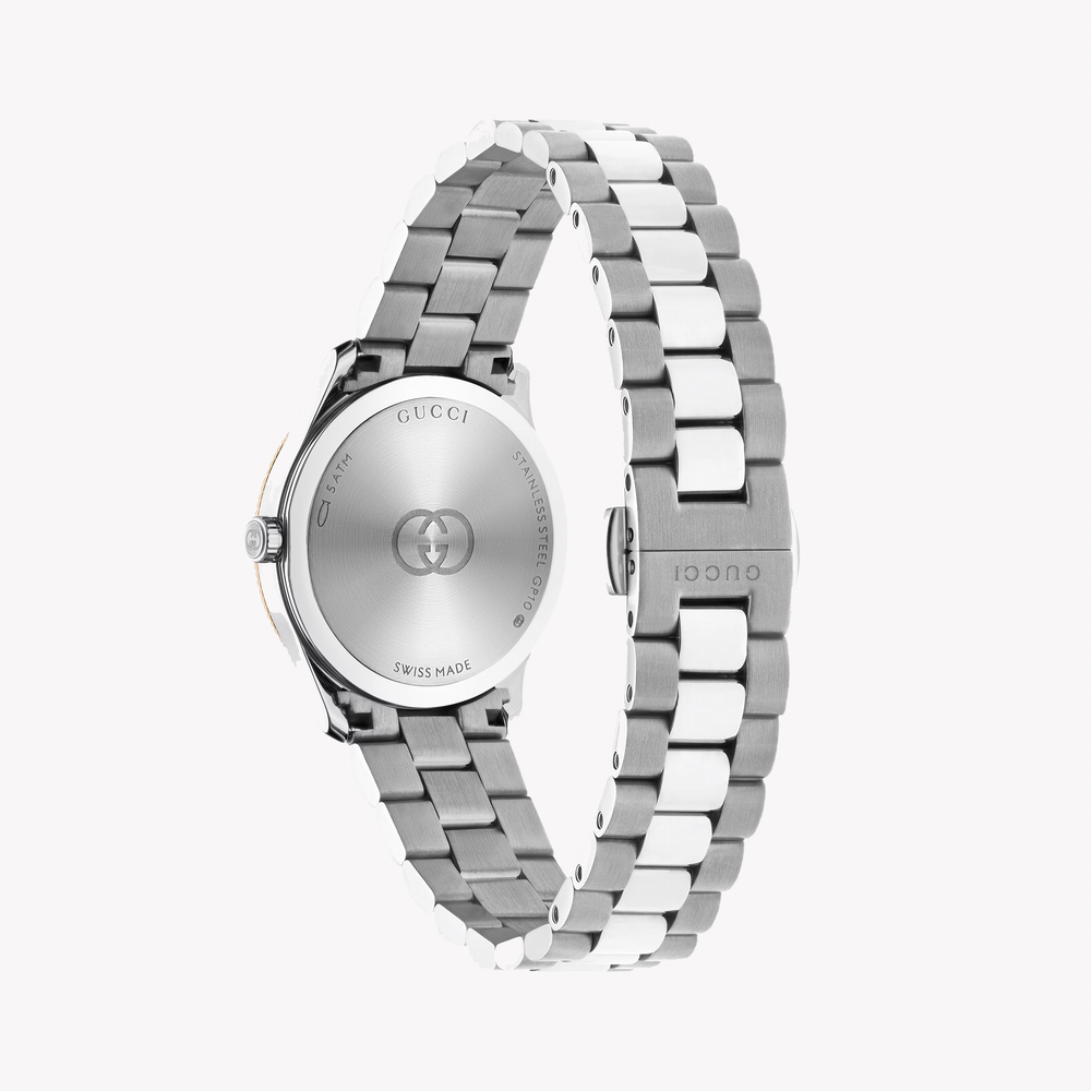 Gucci Women's Silver Watch, Stainless Steel | Ya1265070 by i-watch