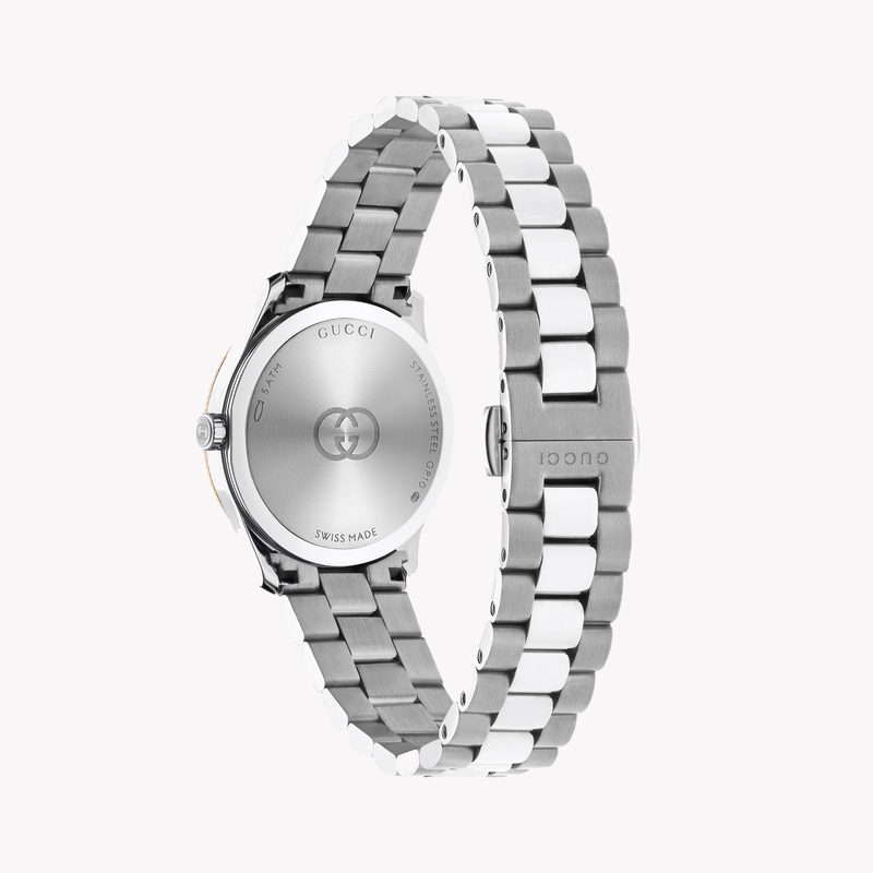 Gucci Women's Silver Watch, Stainless Steel | Ya1265070 by i-watch