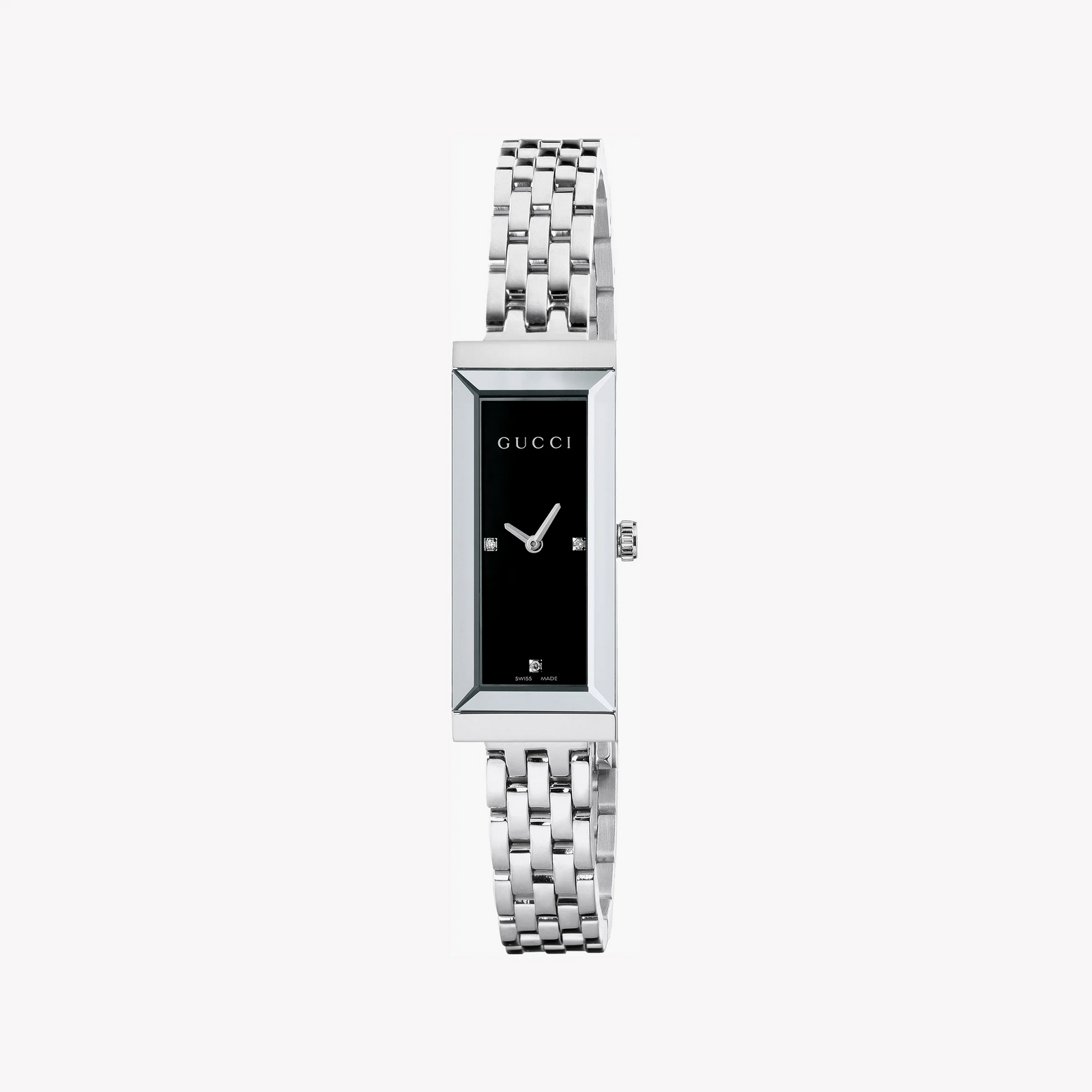 Gucci Women's Stainless Steel, Silver | Ya127504 by i-watch