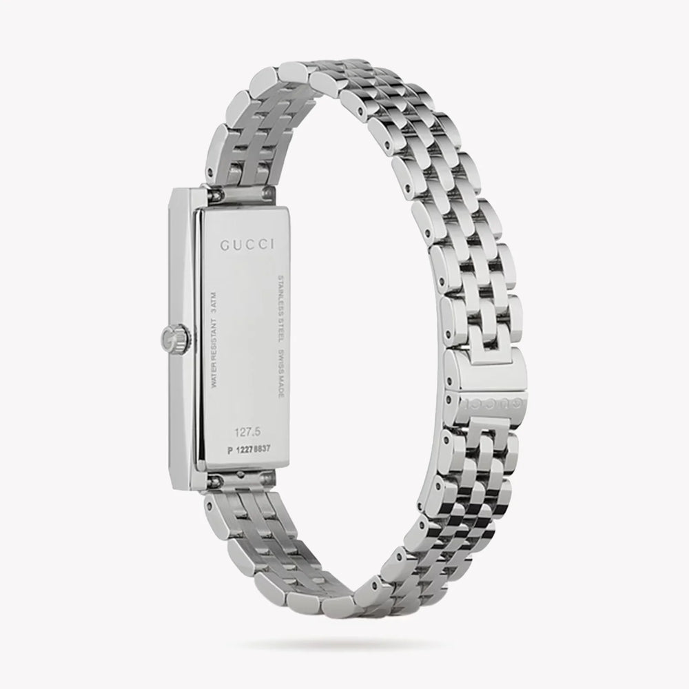 Gucci Women's Stainless Steel, Silver | Ya127504 by i-watch