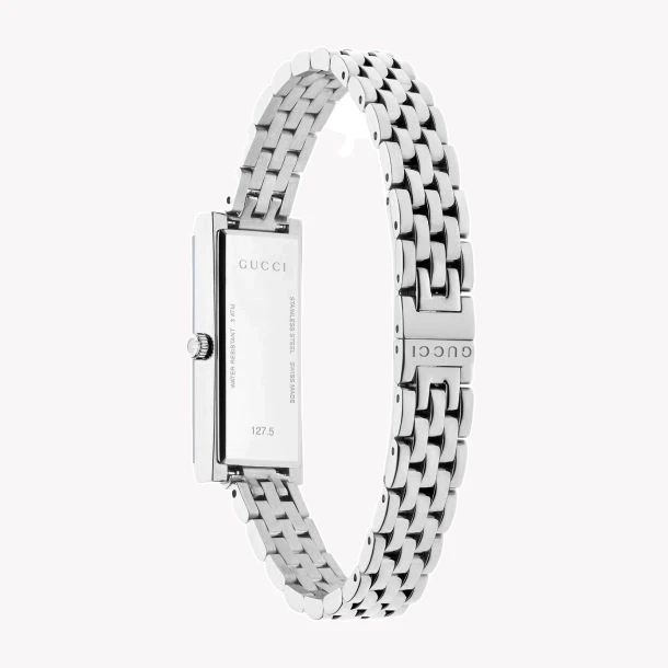 GUCCI Women's Stainless Steel Pink Dial Watch YA127516 by i-watch