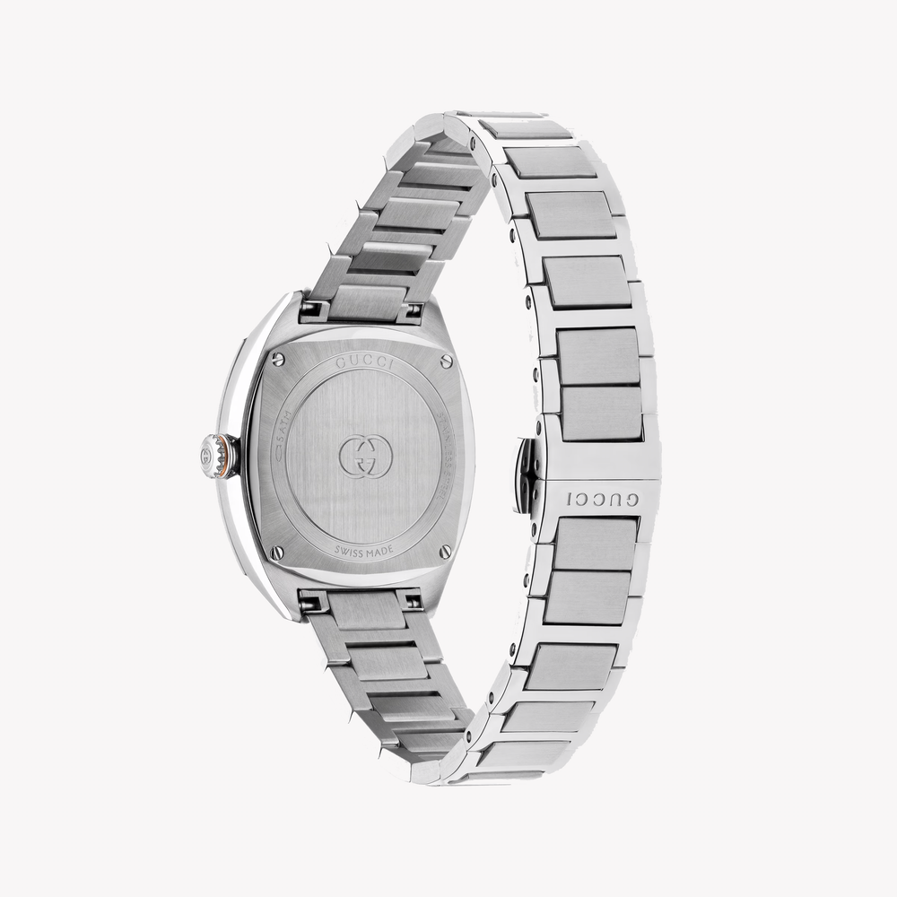 Gucci Women's Silver/Black Watch | Ya142513 by i-watch