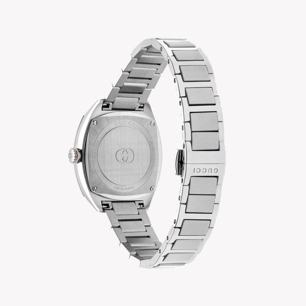 Gucci Women's Silver/Black Watch | Ya142513