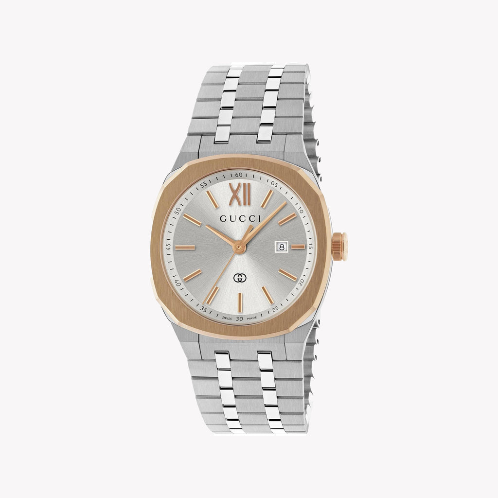 GUCCI Women's Silver Stainless Steel Watch | YA163508