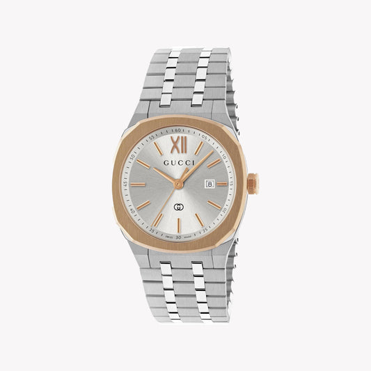 GUCCI Women's Silver Stainless Steel Watch | YA163508