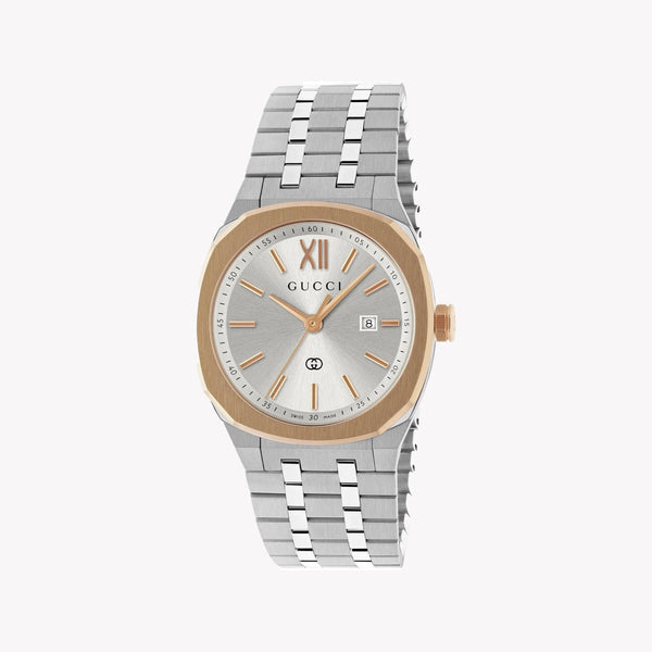 GUCCI Women's Silver Stainless Steel Watch | YA163508 by i-watch