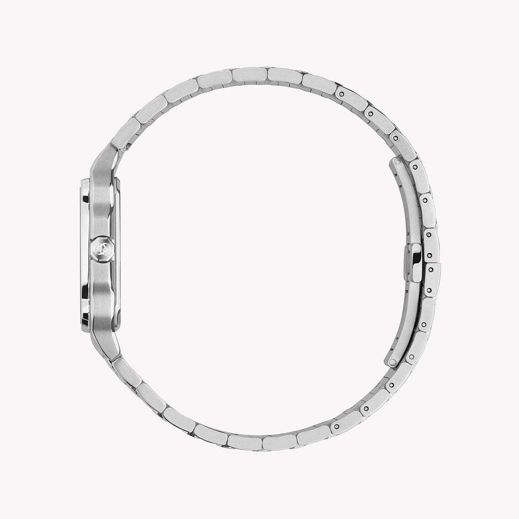 GUCCI Women's Burgundy Stainless Steel Watch | YA166509