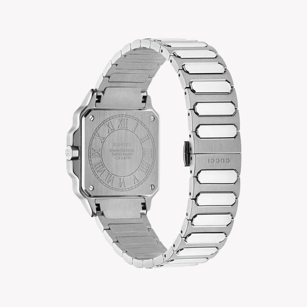 GUCCI Women's Burgundy Stainless Steel Watch | YA166509 by i-watch