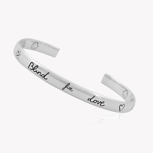 Gucci "Blind For Love" Silver Bracelet | YBA455242001 | Luxury Jewelry by i-watch