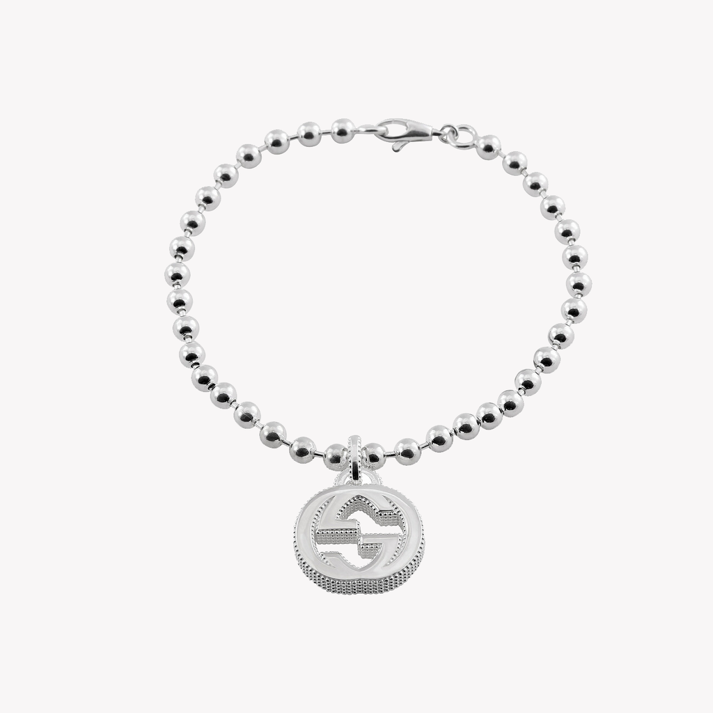Gucci Ladies Interlocking GG Charm Bracelet in Gold | YBA479226001