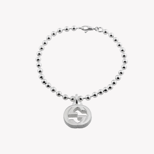 Gucci Ladies Interlocking GG Charm Bracelet in Gold | YBA479226001