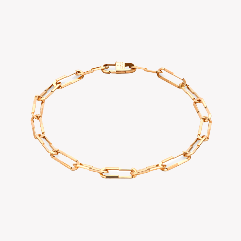 Link to Love 18Ct Rose Gold Chain Bracelet 18YBA744562001 | Elegant Jewelry