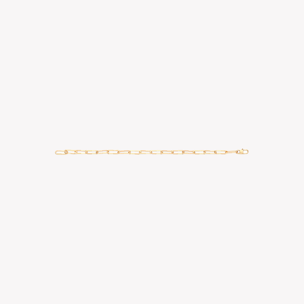 Link to Love 18Ct Rose Gold Chain Bracelet 18YBA744562001 | Elegant Jewelry