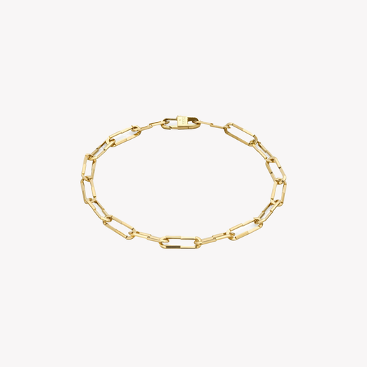 Gucci Link to Love 18ct Yellow Gold Chain Bracelet | YBA744562002