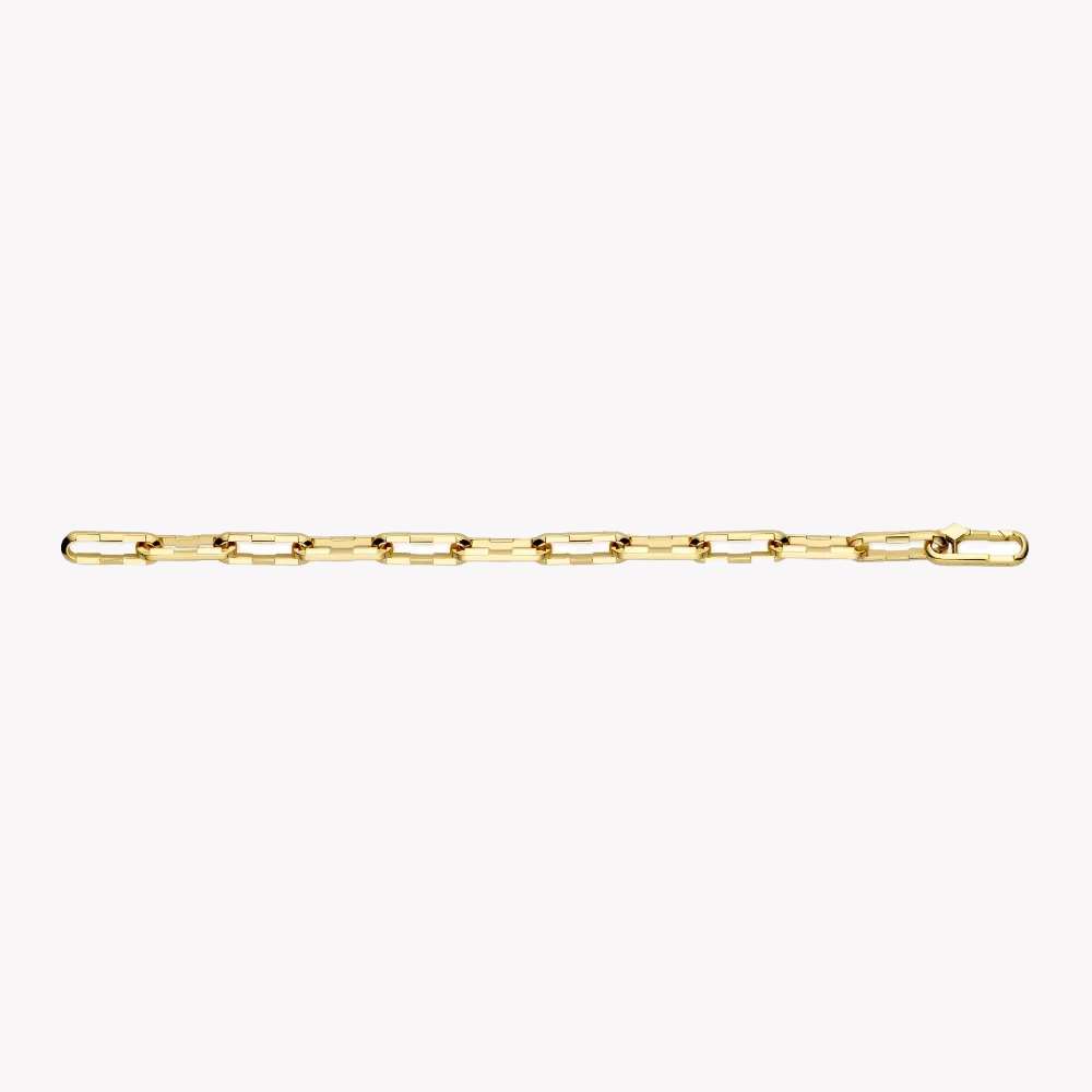 Gucci Link to Love Wide Chain Bracelet in Rose Gold | YBA744753001