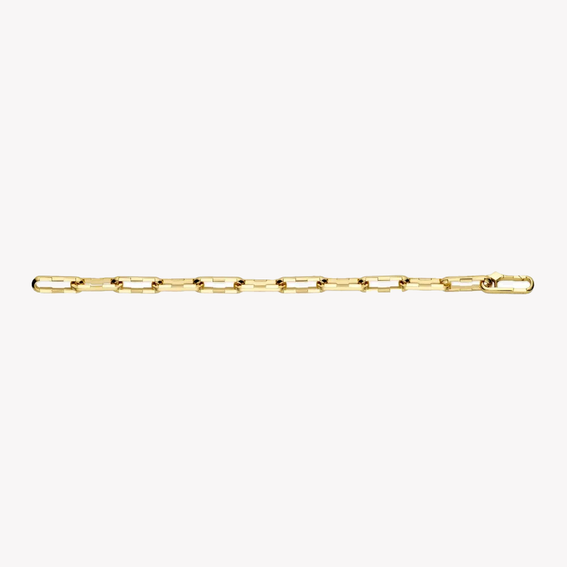 Gucci Link to Love Wide Chain Bracelet in Rose Gold | YBA744753001 by i-watch