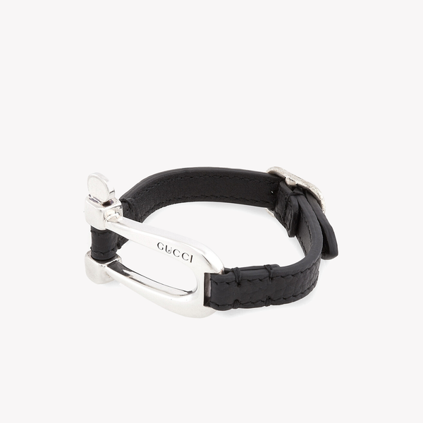 Gucci Stirrup Motif Horsebit Symbols Bracelet – Size 17 | YBA759757001 by i-watch