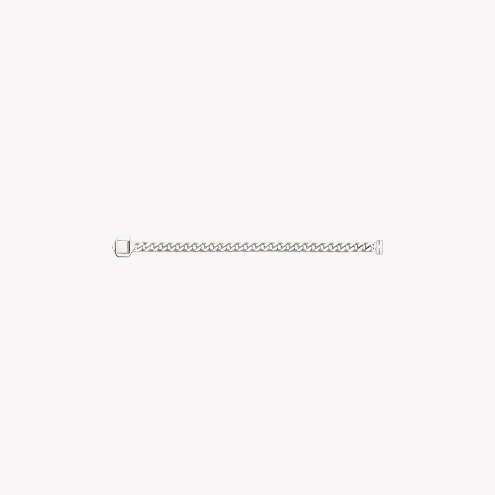 Gucci Trademark Wide Sterling Silver Link Bracelet | YBA779173001 by i-watch