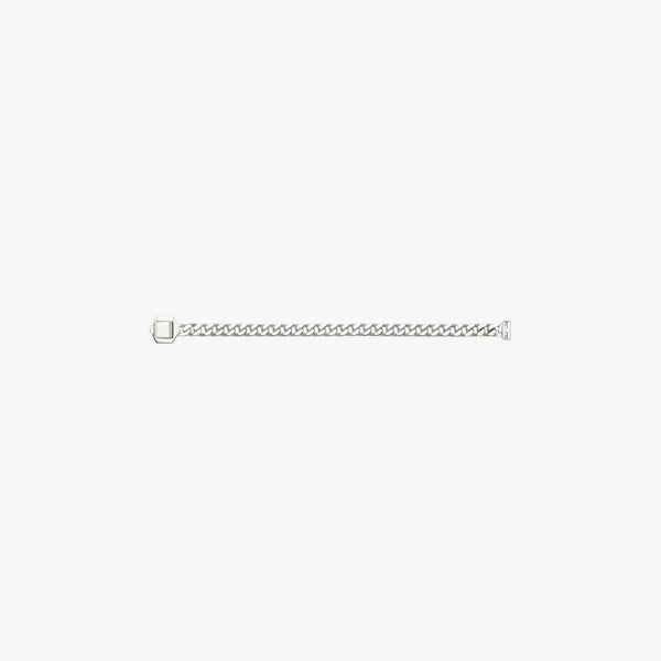 Gucci Trademark Wide Sterling Silver Link Bracelet | YBA779173001 by i-watch