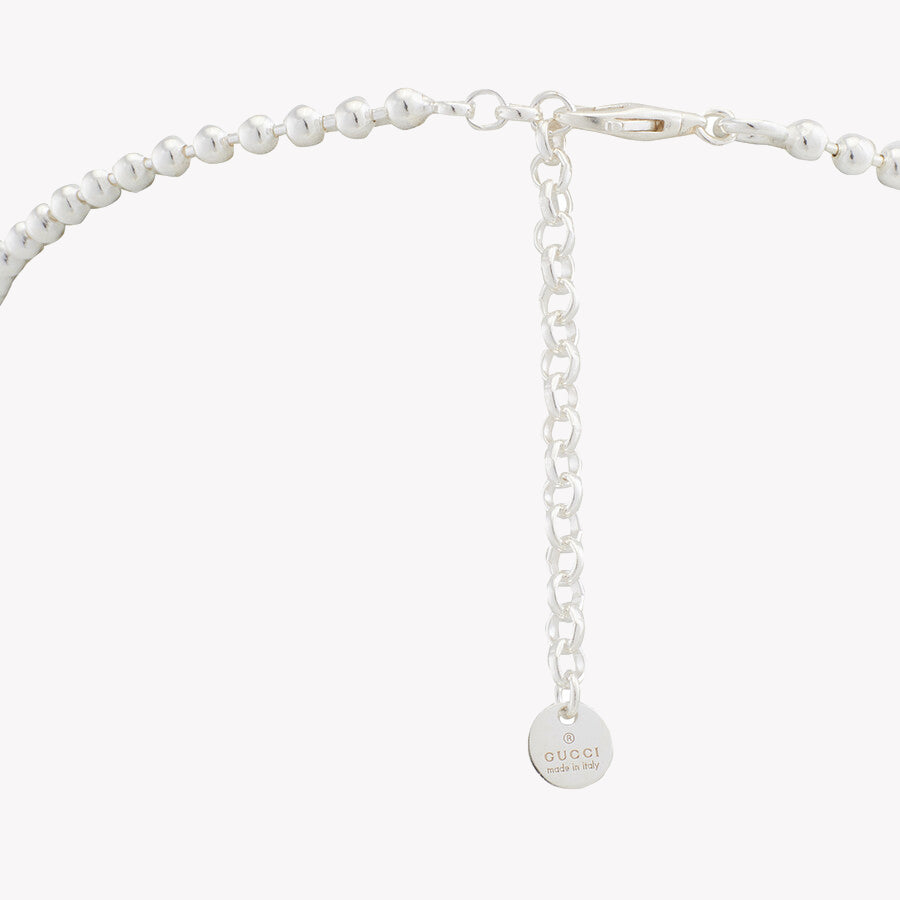 Interlocking G Necklace in Silver | YBB479219001