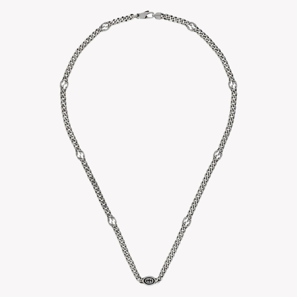 GUCCI Interlocking G Necklace in Gold | YBB678661001 by i-watch