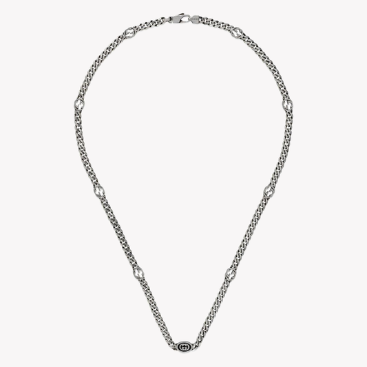 GUCCI Interlocking G Necklace in Gold | YBB678661001