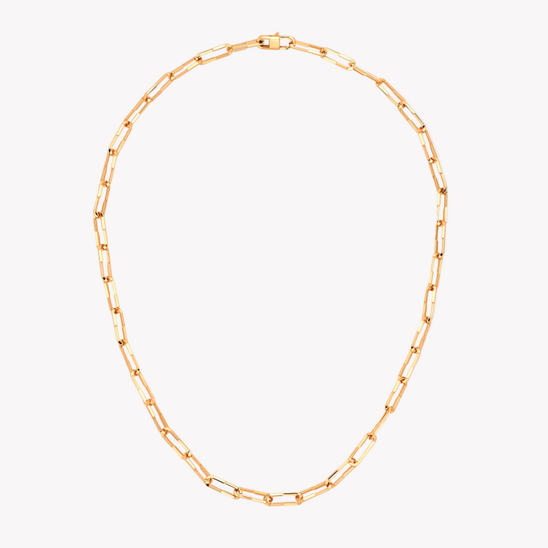 Link To Love Necklace in 18K Pink Gold with Gucci Bar | YBB745654001 by i-watch