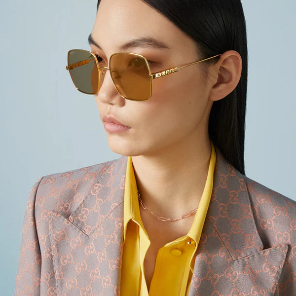 Link To Love Necklace in 18K Pink Gold with Gucci Bar | YBB745654001 by i-watch