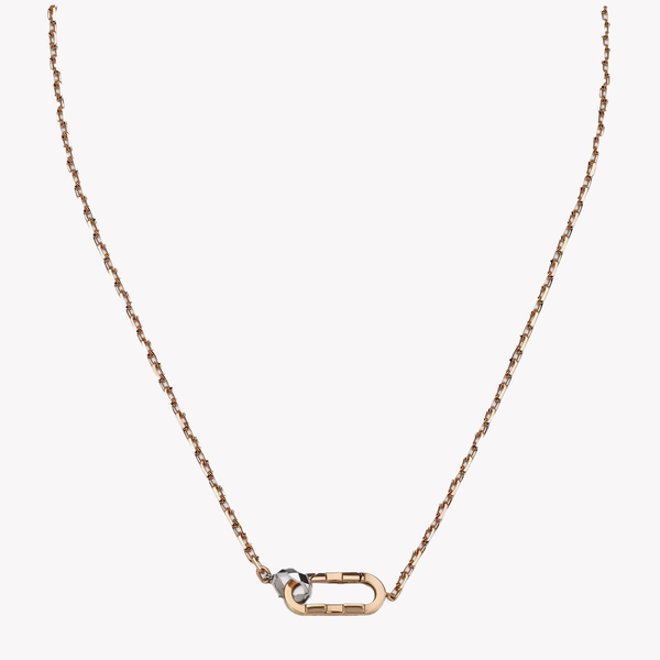 Gucci Link to Love 18k Gold Chain Necklace with Gucci Bar | YBB745654002 by i-watch
