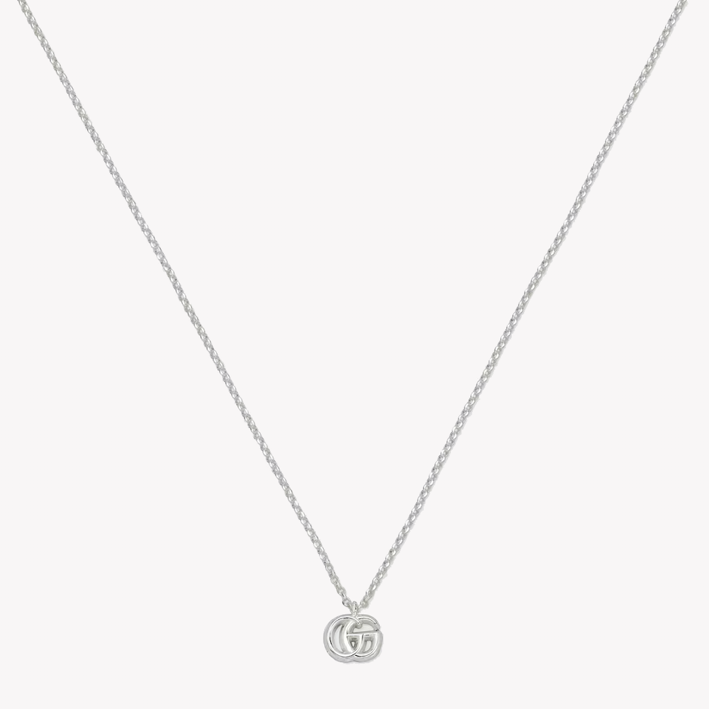 GG Marmont Necklace with Gucci Bar in Rose Gold | YBB770724001 by i-watch