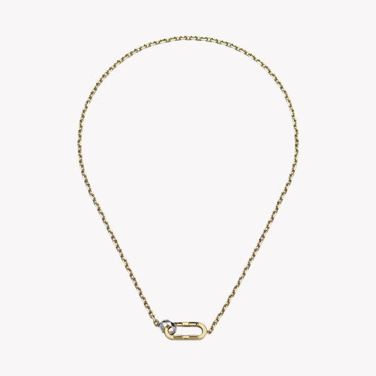 Link To Love 18ct Yellow Gold Chain Necklace | YBB786671001