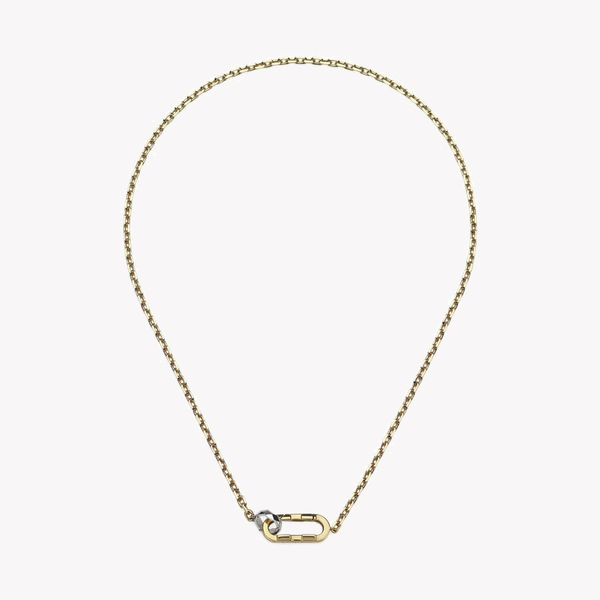 Link To Love 18ct Yellow Gold Chain Necklace | YBB786671001 by i-watch