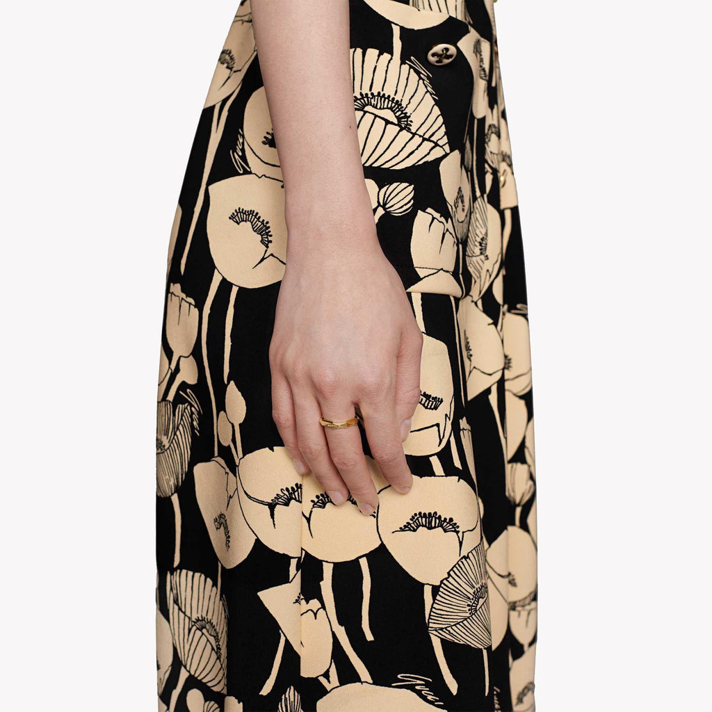 Link to Love Studded Ring in Yellow Gold – 4mm YBC662177001