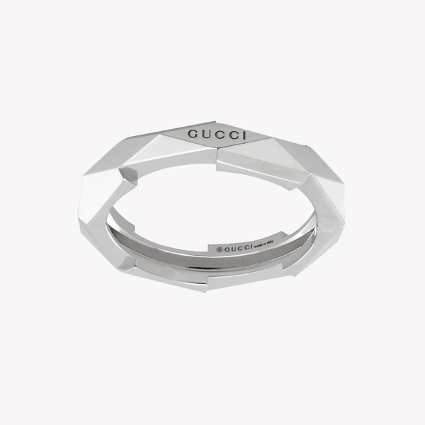 Link To Love Studded Ring in Silver with Crystals | YBC662177002 by i-watch