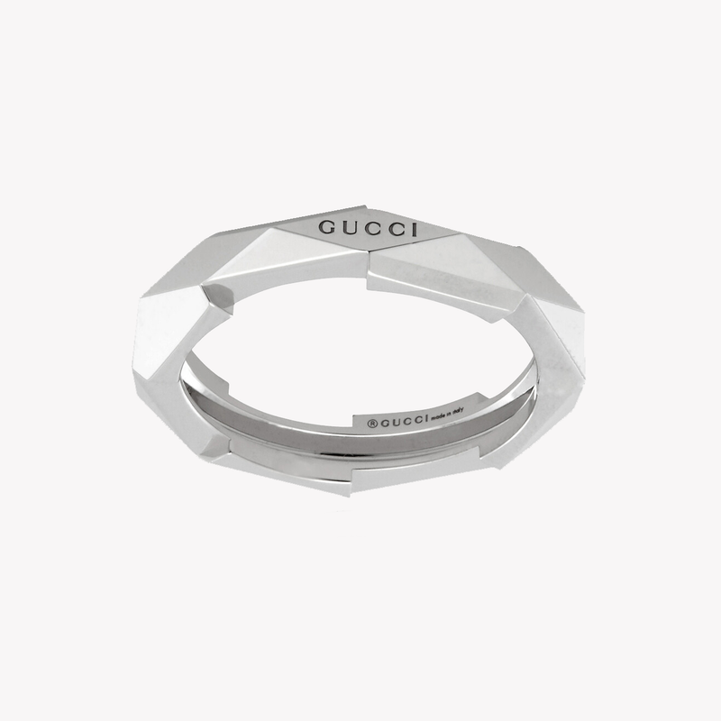 Link To Love Studded Ring in Silver with Crystals | YBC662177002 by i-watch