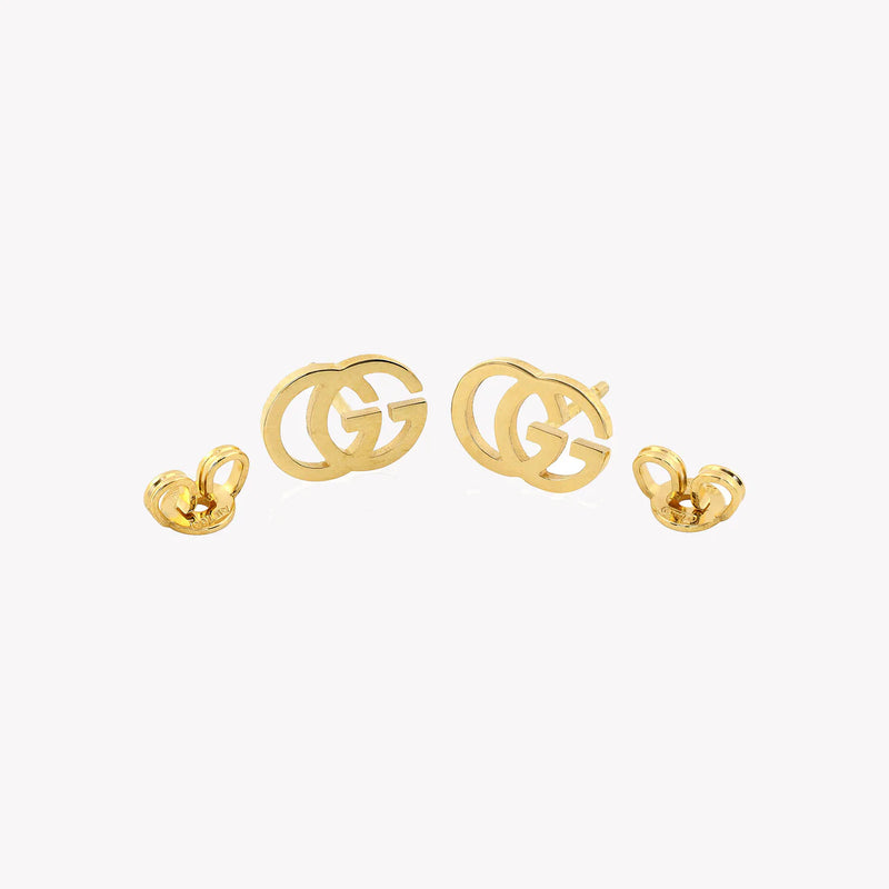 Icon GG Tissue Stud Earrings in Gold | YBD094074002 by i-watch