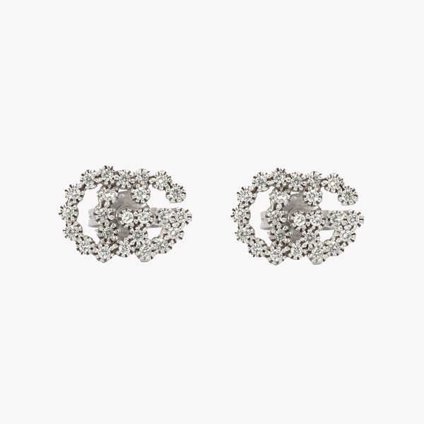 Gucci GG Gold and Diamond Earrings | Luxury Designer Jewelry YBD481676003 by i-watch