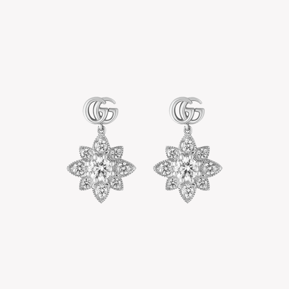 Gucci Orecchini Flora Earrings with YBD702390002 | Elegant Gold Jewelry by i-watch