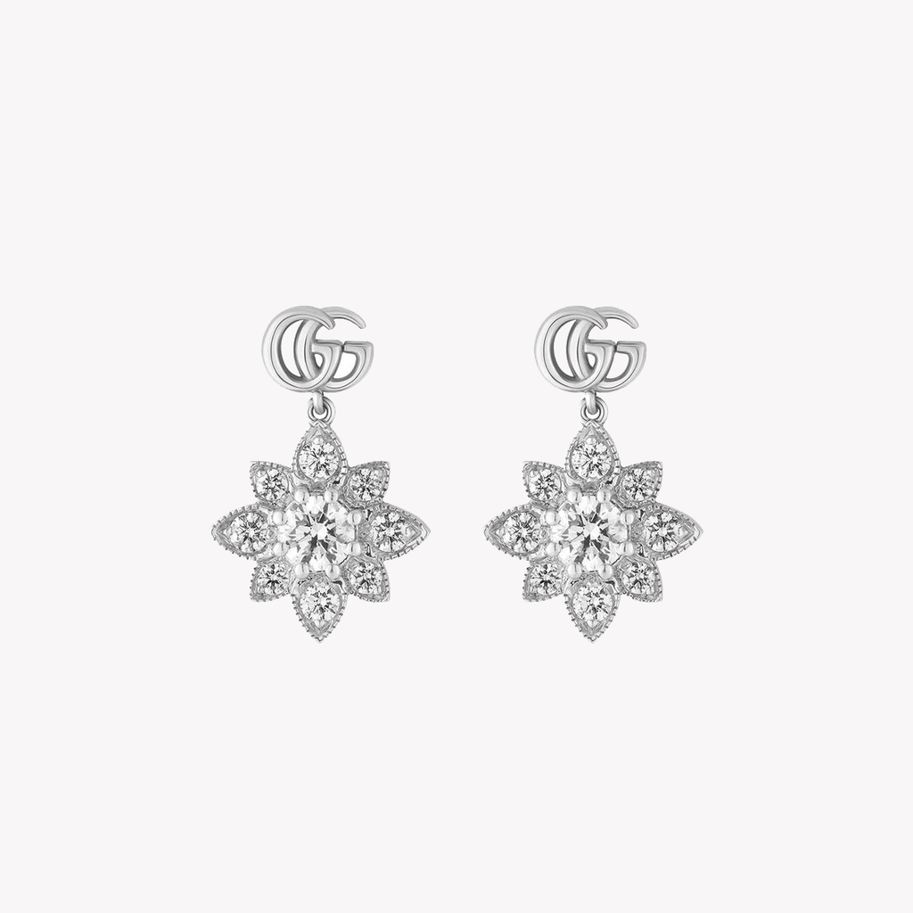 Gucci Orecchini Flora Earrings with YBD702390002 | Elegant Gold Jewelry