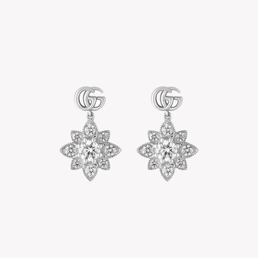 Gucci Orecchini Flora Earrings with YBD702390002 | Elegant Gold Jewelry
