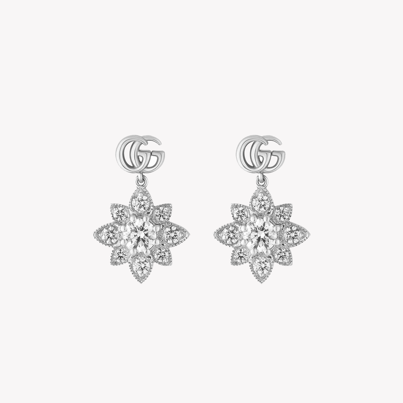 Gucci Orecchini Flora Earrings with YBD702390002 | Elegant Gold Jewelry by i-watch