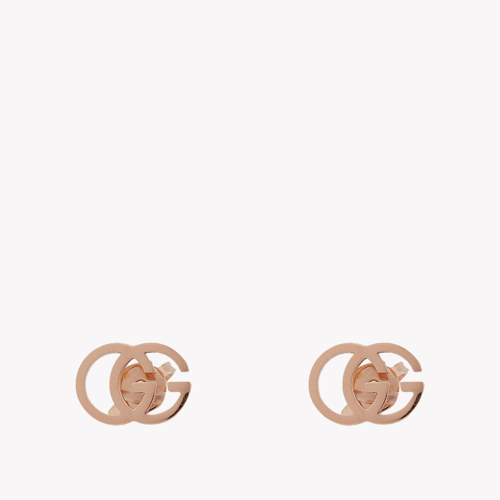 Gucci Running Rose Gold Stud Earrings | YBD702801001 by i-watch
