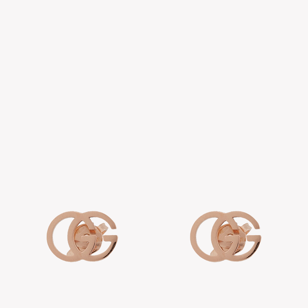 Gucci Running Rose Gold Stud Earrings | YBD702801001 by i-watch