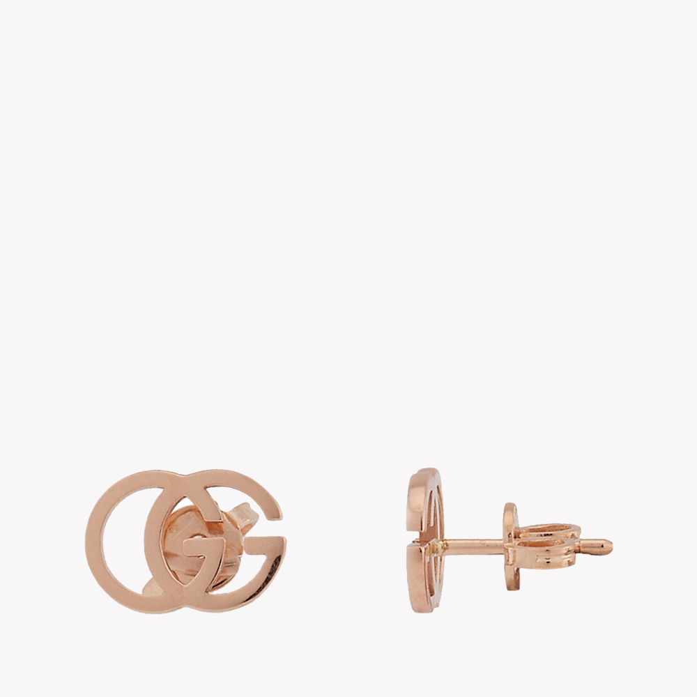 Gucci Running Rose Gold Stud Earrings | YBD702801001 by i-watch