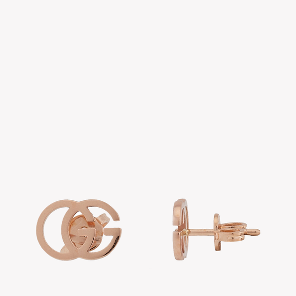 Gucci Running Rose Gold Stud Earrings | YBD702801001 by i-watch