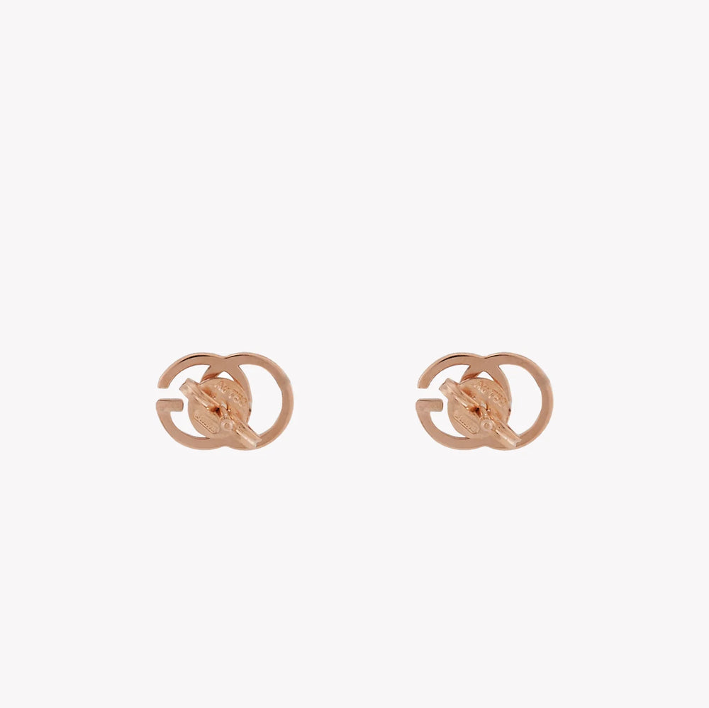 Gucci Running Rose Gold Stud Earrings | YBD702801001 by i-watch