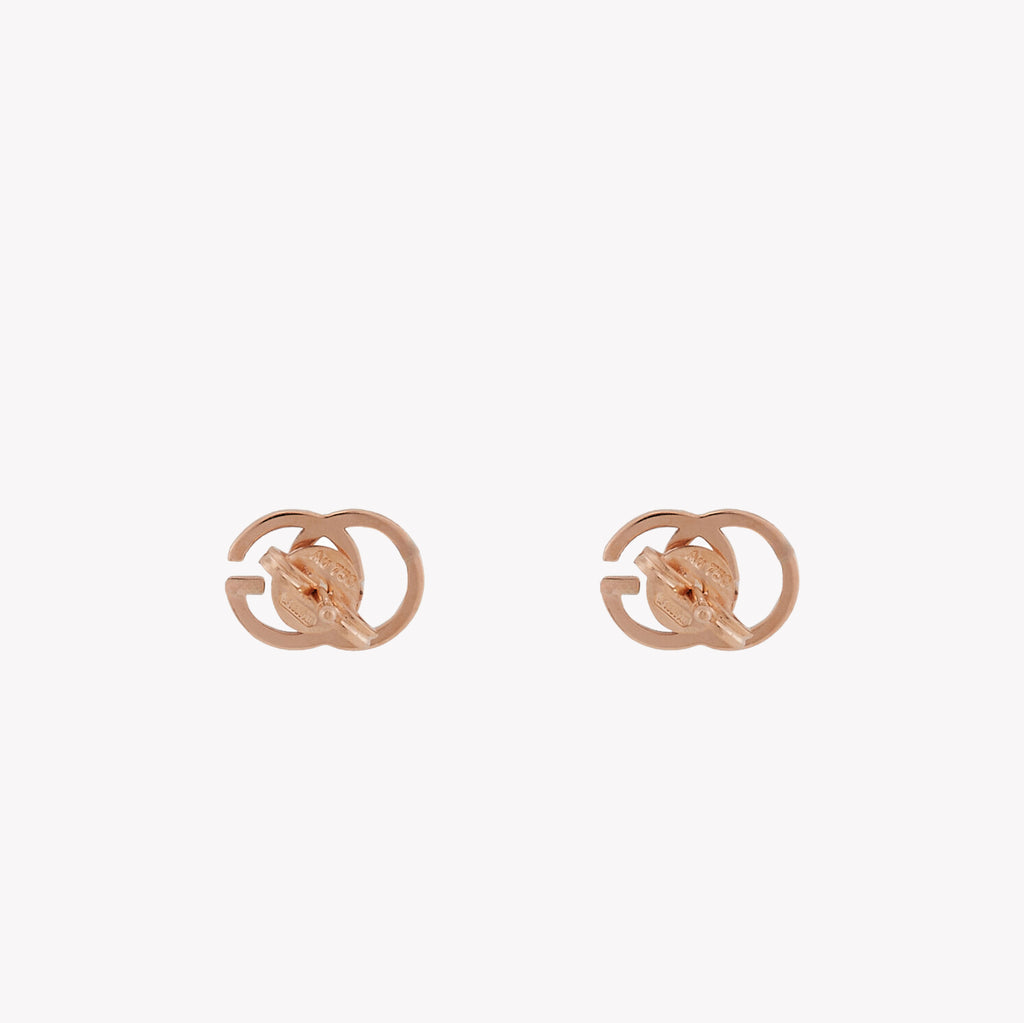 Gucci Running Rose Gold Stud Earrings | YBD702801001