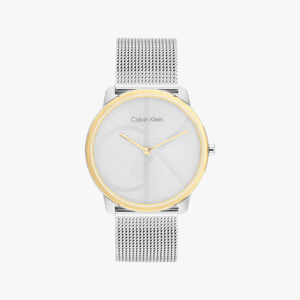 CK CALVIN KLEIN NEW COLLECTION - ELEGANT SILVER TIMEPIECE FOR MODERN WOMEN