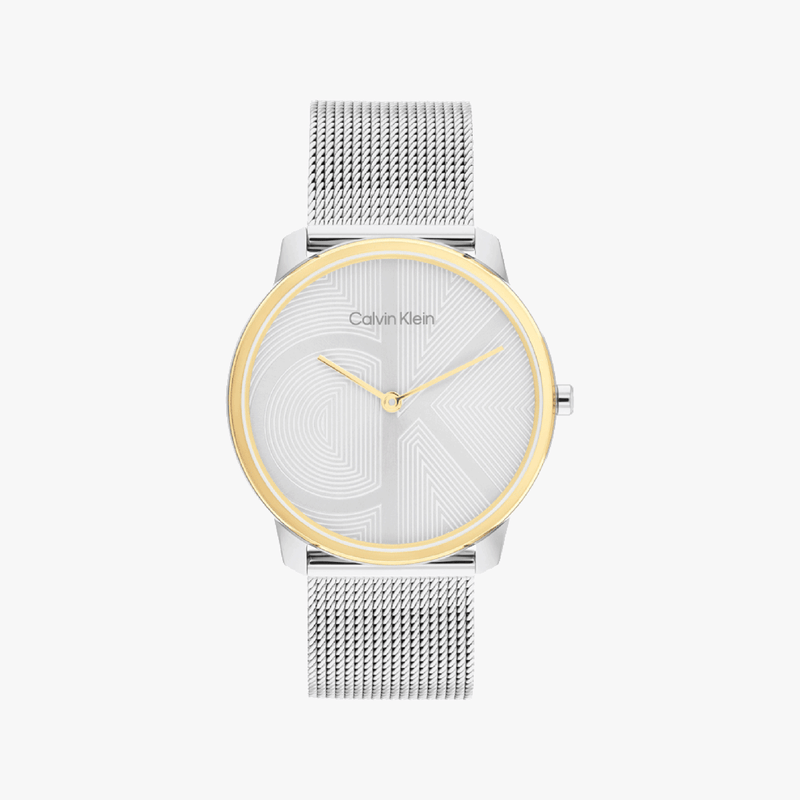 Ck Calvin Klein Women's Silver Stainless Steel Watch, White Dial | K8r2g1zb by i-watch