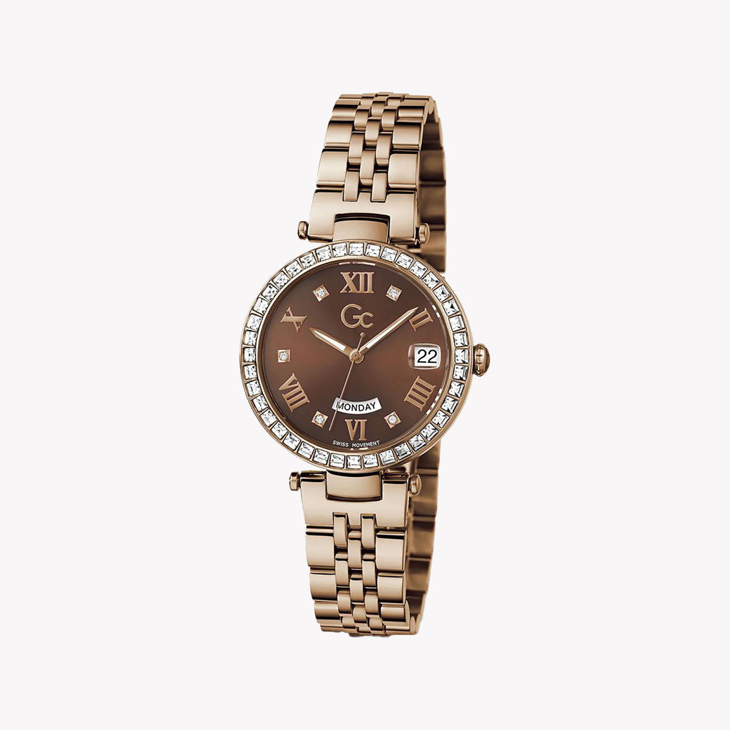 Guess Women's Rose Gold Stainless Steel Watch | Z01009l4mf